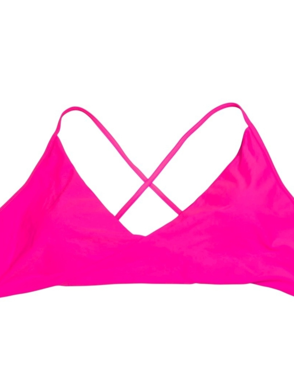 Hot Pink Bikini Top Size XL